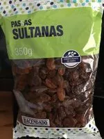 Mängden socker i Pasas sultanas