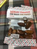 Mängden socker i Dátiles con hueso