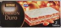 Mängden socker i Turrón duro