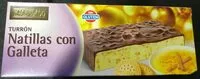 Mängden socker i Turrón de natillas con galleta
