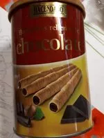 Mängden socker i Barquillos rellenos de chocolate