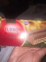 Mängden socker i Turrón de chocolate crujiente