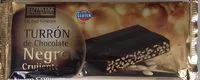 Mängden socker i Turrón de chocolate negro crujiente