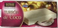 Mängden socker i Turrón de coco