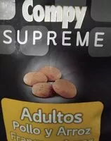 Mängden socker i Supreme perros adultos pollo y arroz