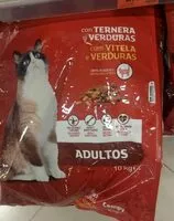 Mängden socker i Comida gato ternera verdura