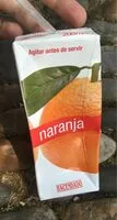 Mängden socker i Zumo naranja