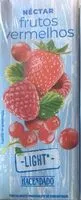 Mängden socker i Nectar frutos vermelhos light