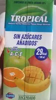 Mängden socker i Tropical