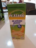 Mängden socker i Zumo de platano sin azucares