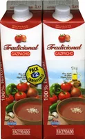 Mängden socker i Gazpacho tradicional