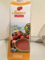 Mängden socker i Gazpacho suave