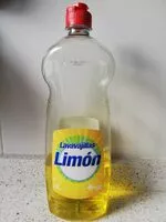 Mängden socker i Lavavajillas limón