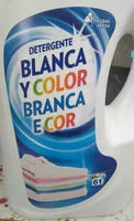 Mängden socker i Detergente ropa blanca y color