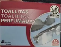Mängden socker i Toallitas perfumadas para gafas