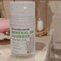 Mängden socker i Desodorante mineral de alumbre