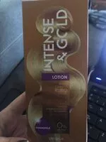 Mängden socker i Intense & gold lotion