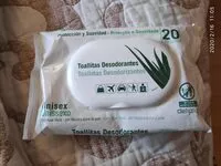 Mängden socker i Toallitas desodorantes