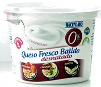 Mängden socker i Queso Fresco Batido