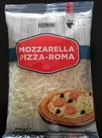 Mängden socker i Mozzarella Pizza-Roma
