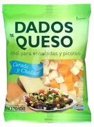 Mängden socker i Dados queso