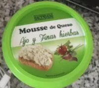Mängden socker i Mousse de queso