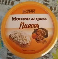 Mängden socker i Mousse de queso nueces