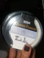 Mängden socker i Queso fresco vaca y cabra