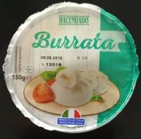 Mängden socker i Burrata