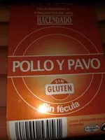 Mängden socker i Salchichas cocidas de pollo y pavo