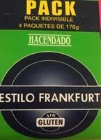Mängden socker i Salchichas estilo frankfurt