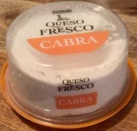 Mängden socker i QUESO FRESCO DE CABRA