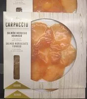 Mängden socker i Carpaccio de salmón noruego ahumado