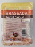 Mängden socker i Pechuga pollo braseada finas lonchas