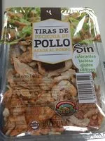 Mängden socker i Tiras de pechuga de pollo al horno