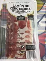 Mängden socker i Jamón de cebo ibérico