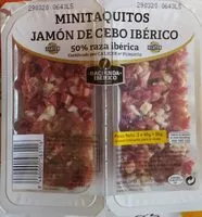 Mängden socker i MINITAQUITOS JAMÓN DE CEBO IBÉRICO
