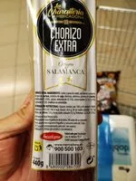 Mängden socker i Chorizo extra Salamanca