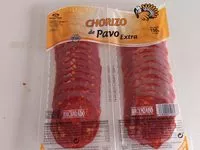 Mängden socker i Chorizo de Pavo Extra