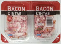 Mängden socker i Bacon cintas
