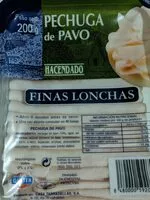 Mängden socker i Pechuga de pavo
