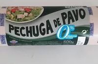 Mängden socker i Pechuga de pavo cocida 0%