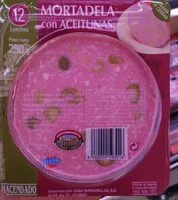 Mängden socker i Mortadella con aceitunas