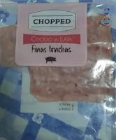 Mängden socker i Chopped cocido en lata, finas lonchas
