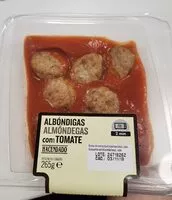 Mängden socker i Albóndigas con tomate