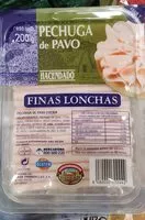 Mängden socker i Pechuga Pavo