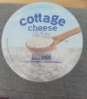 Mängden socker i Cottage queso