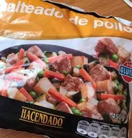 Mängden socker i Salteado de pollo