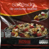 Mängden socker i salteado de verduras asadas