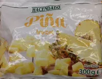 Mängden socker i Piña trozos